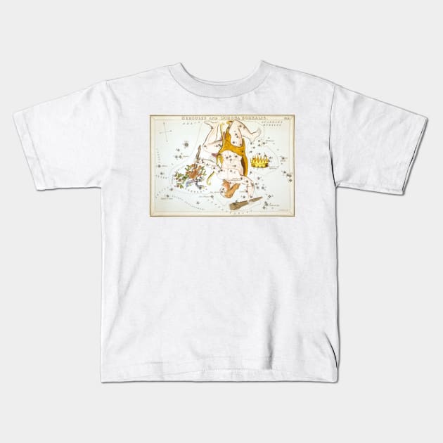 Hercules constellation Kids T-Shirt by MiRaFoto